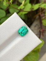 blue green tourmaline stone
