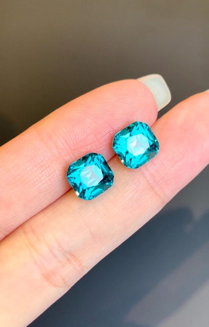 lagoon tourmaline pair