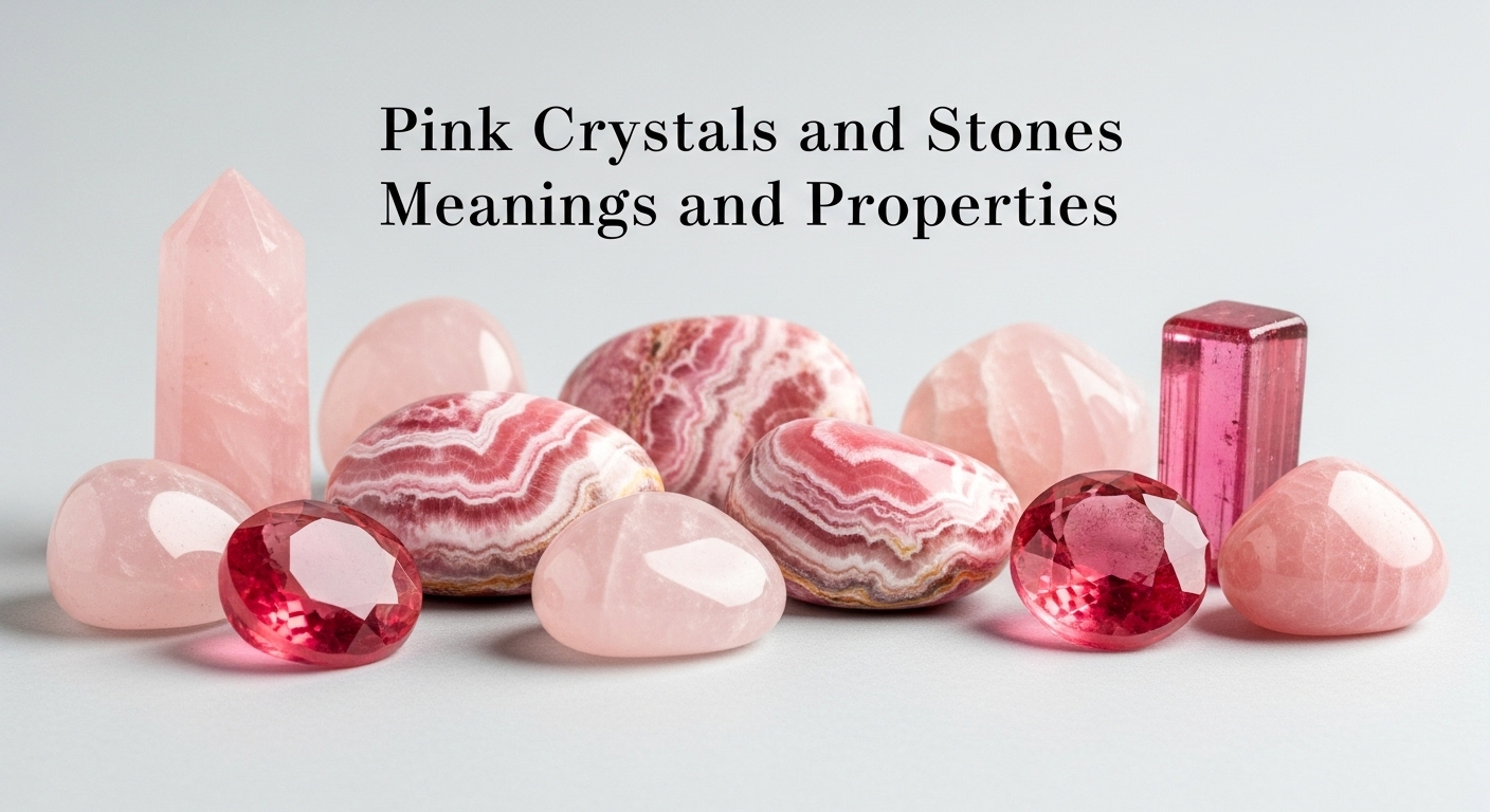 pink crystals