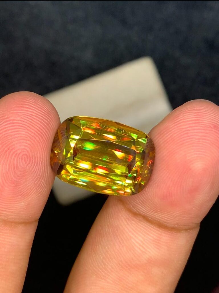 sphene loose gemstone